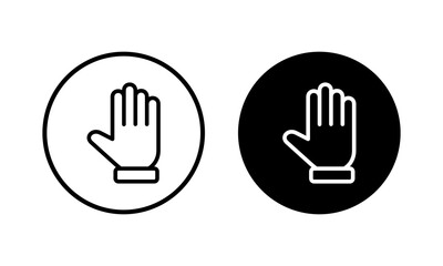 Obraz premium Hand icon vector illustration. hand sign and symbol. hand gesture