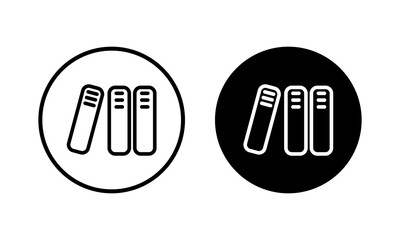 Library icon vector illustration. education sign and symbol
