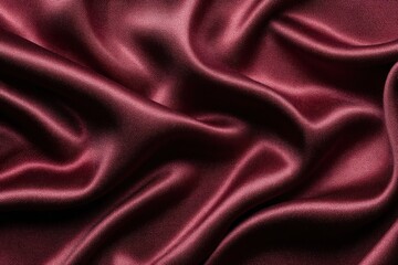 Obraz premium Close Up Draped Maroon Fabric Texture