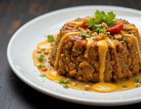 Mofongo Day celebration featuring a vibrant and delicious mofongo dish with toppings