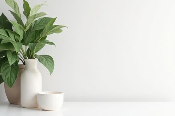Bright white studio background, perfect for product display, background, blank