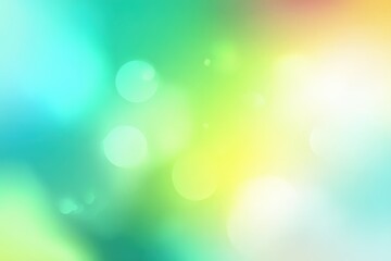 Abstract Blurry Background with Colorful Bokeh