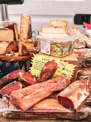 Italian Dried Meat and Cheese