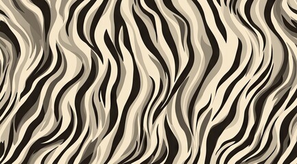 Fototapeta premium Abstract zebra-like pattern