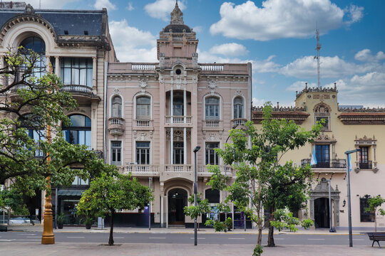 Tucuman Neocolonial Casa Frias and Central Square