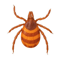 3D Striped Tick Rendering