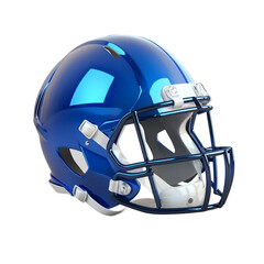 Fototapeta premium Football helmet isolated on white and transparent background.