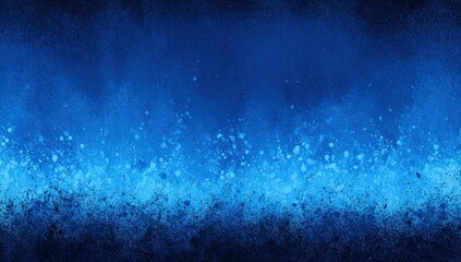 Obraz premium Abstract Blue Background With Glitter Particles