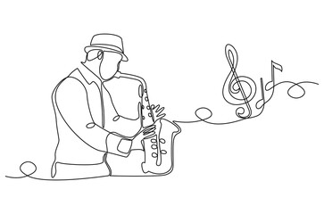 Continuous one line drawing of Business woman. Single line drawing illustration of Lady entrepreneur. Professional executive manager concept vector art. Doodle line illustration.