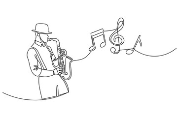 Continuous one line drawing of Business woman. Single line drawing illustration of Lady entrepreneur. Professional executive manager concept vector art. Doodle line illustration.