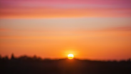 Scenic view of dramatic sky over silhouette landscape during sunset
3