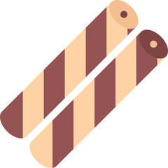 wafer rolls icon