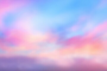 Obraz premium Pastel Sunset Sky Background