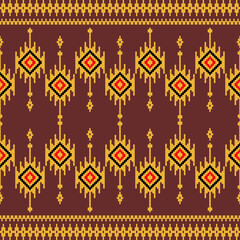 seamless knitted pattern