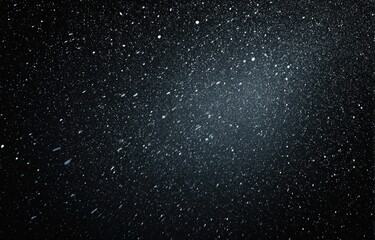 Abstract Night Sky Background With Stars