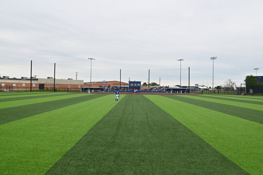 Artificial Turf on a Baseball Field