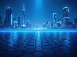 dubai skyline at night