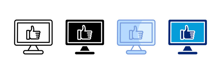 Online Trust Icon Set Multiple Style Collection