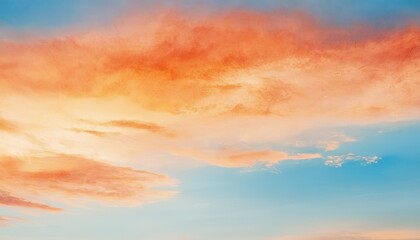 Fototapeta premium Hand drawn sunset landscape background 2
