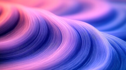Abstract Wave Lines Elegant Swirls of Pink with Purple and Blue, and Artistic Background.