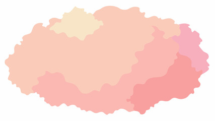Abstract pink peach watercolor background