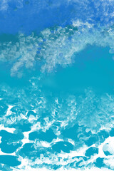 blue sea background