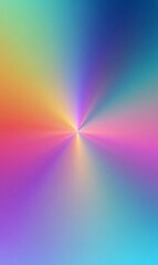 Vibrant Colorful Light Burst