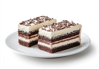 Layered chocolate cake