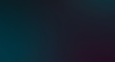 Fototapeta premium Abstract Teal and Dark Purple Gradient Background Smooth Color Transition Digital Art