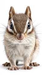 Cute Chipmunk Close-Up Photo