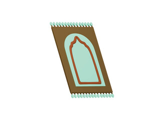 prayer mat icon 3d illustration render