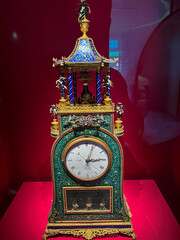 The Forbidden City in Beijing and its exhibits