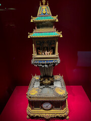 The Forbidden City in Beijing and its exhibits