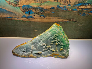 The Forbidden City in Beijing and its exhibits