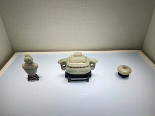 The Forbidden City in Beijing and its exhibits
