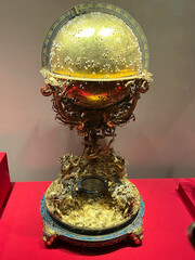 The Forbidden City in Beijing and its exhibits