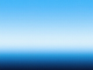 Obraz premium Gradient blue sky and ocean abstract blurred background horizont