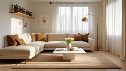 Fototapeta premium Futuristic Technology Illustration of a Complex Geometric Shape with Glowing Lines