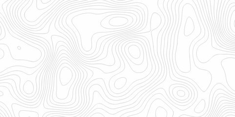 Black and white lines seamless Topographic map patterns, topography line map. Vintage outdoors style. The stylized height of the topographic map contour in lines and contours isolated on transparent	