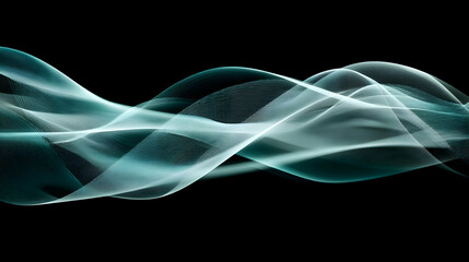 Hypnotic Lines of Light in Electric Neon Shades