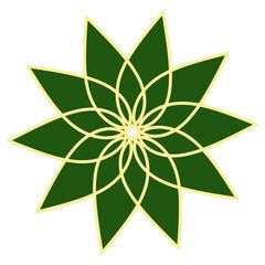 Islamic mandalas vector