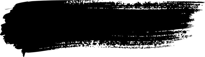 Grunge black ink splatter texture design elements
