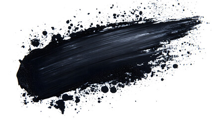 Painted stroke for modern art compositions.