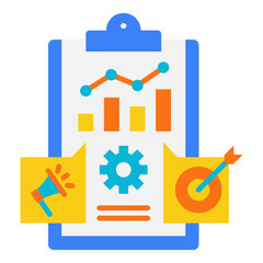 Business strategy planning, analysis and targeting concept