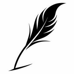 Obraz premium feather pen drawing