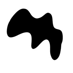 black and white paint splashes