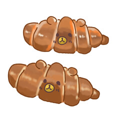 Bear croissant
