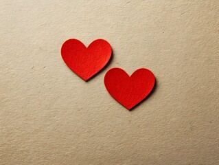 Fototapeta premium red heart on a wooden background