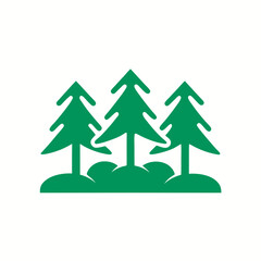 christmas tree vector illustration