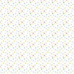 Obraz premium Coloured spray backgrounds Texture Chocolate Sugar Swatchable. / カラースプレーの背景素材 テクスチャ チョコレート シュガー スウォッチ対応